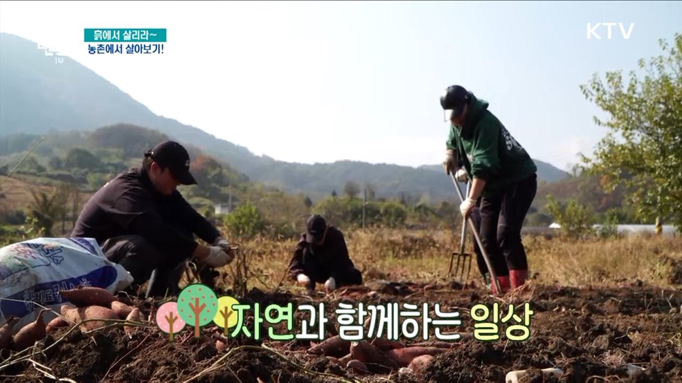 흙에서 살리라~ 농촌에서 살아보기! [돈이 보이는 VCR]