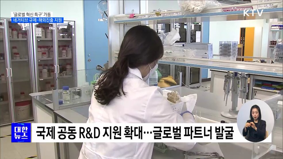 &#39;글로벌 혁신 특구&#39; 가동···네거티브 규제·수출 지원
