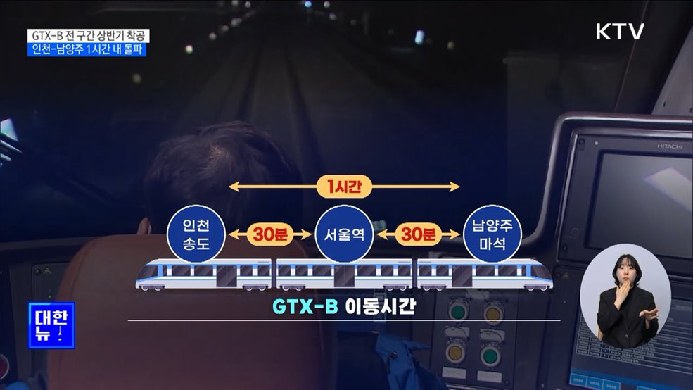 GTX-B 전 구간 상반기 착공···인천-남양주 1시간 내 돌파