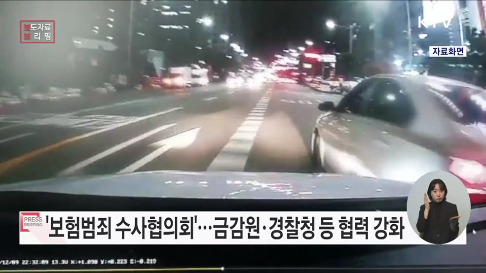 &#39;보험범죄 수사협의회&#39; 통해 민생침해 보험사기 수사 적극 지원
