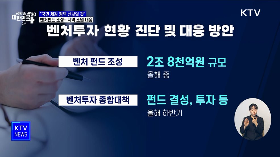 &#34;저출생 등 범부처 협업 예산 편성&#34;···벤처 투자 펀드 조성