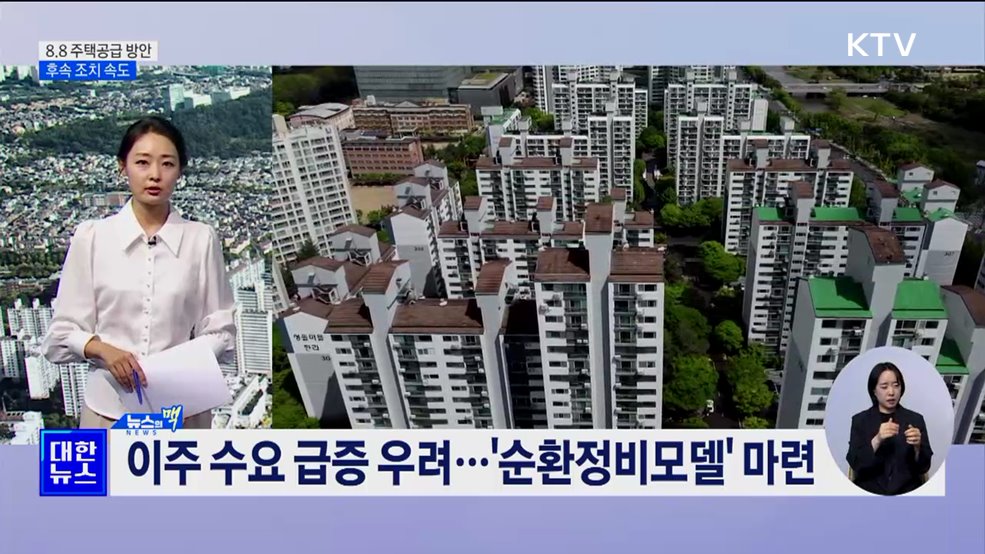 &#39;8.8 주택공급 방안&#39; 후속 조치 속도···신축 매입 확대 [뉴스의 맥]
