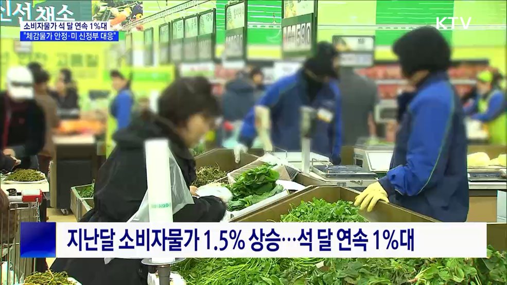 &#34;국민 체감물가 안정 노력···미 신정부 대응 강화&#34;