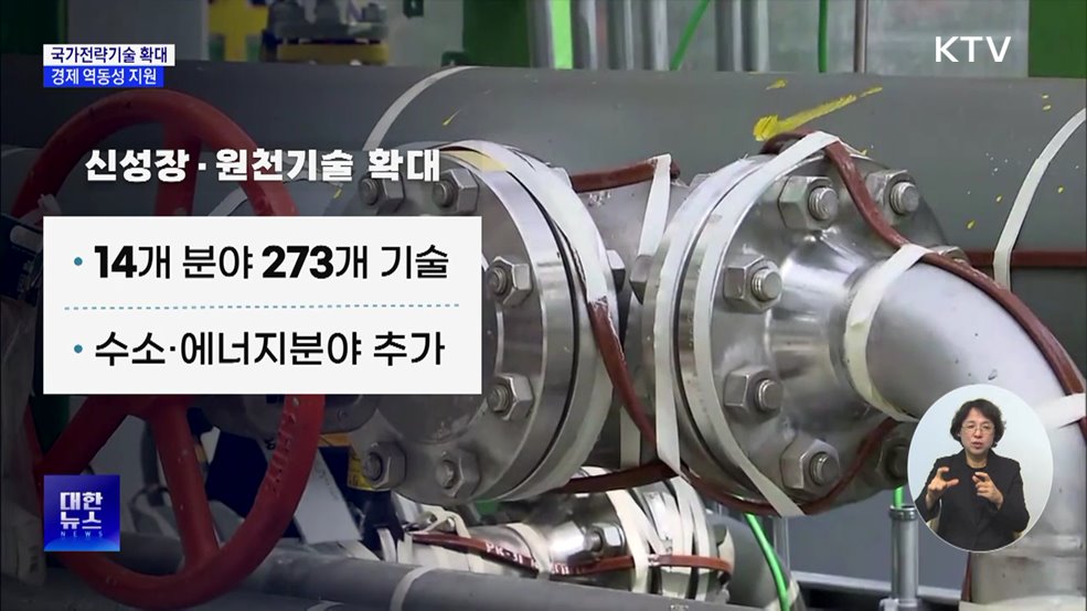 세제 지원 &#39;국가전략기술&#39; 확대···경제 역동성 지원