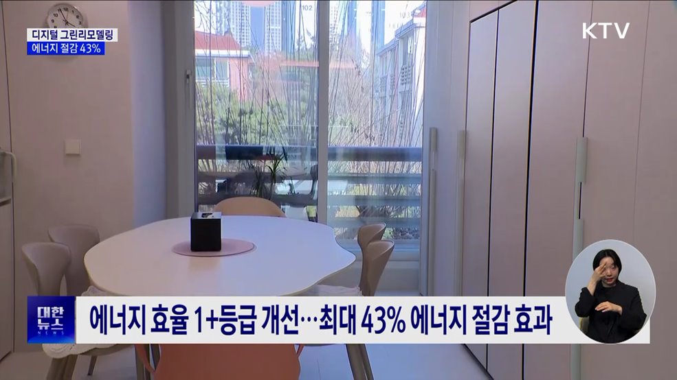 노후 주택, AI·디지털 기술로 재탄생···43&#37; 에너지 절감