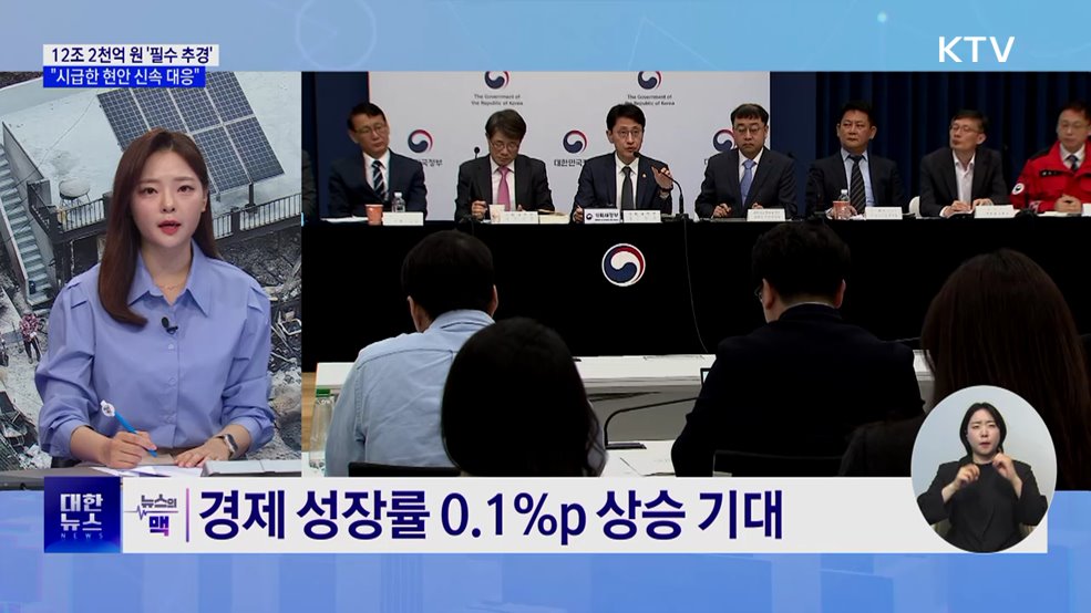 12조 2천억 원 추경 투입···&#34;시급한 현안 신속 대응“ [뉴스의 맥]
