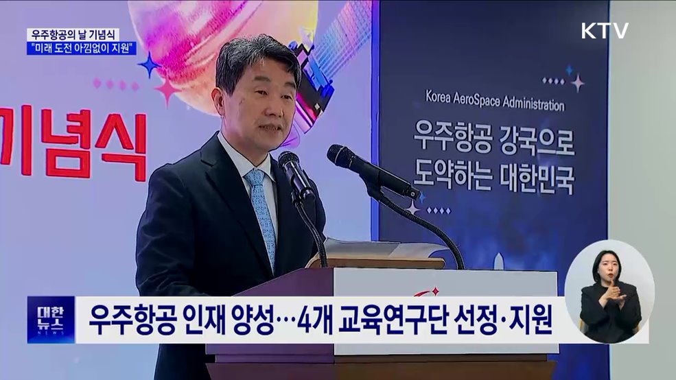 이 대행 &#34;우주항공 미래 위한 도전 아낌없이 지원&#34;