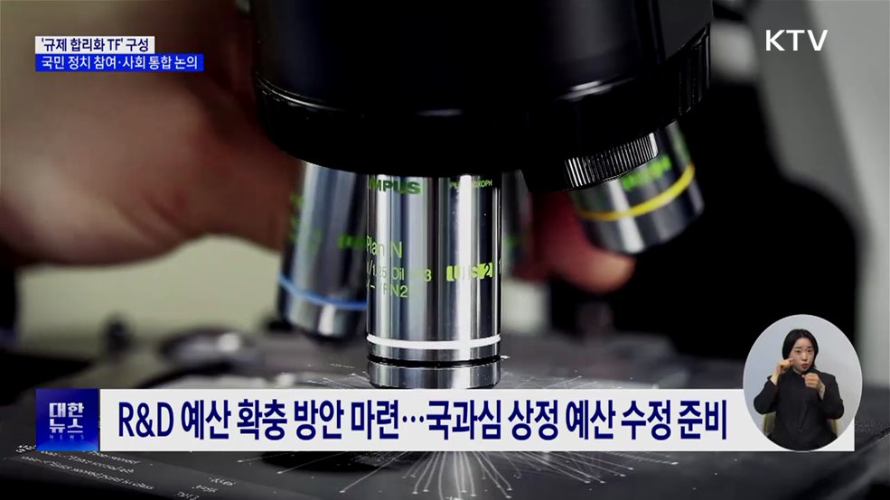 &#39;규제 합리화 TF&#39; 구성···국민 정치 참여·사회 통합 논의