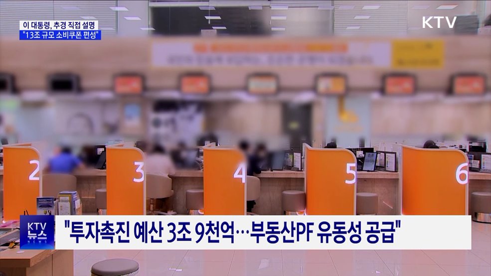 &#34;13조 규모 소비쿠폰 편성···지역상품권 추가 발행&#34;