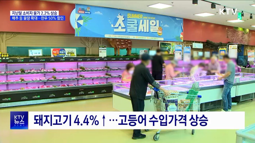 먹거리 물가 &#39;들썩&#39;···한우 50&#37; 할인·배추 등 공급 확대