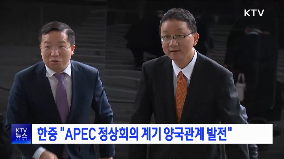 한중 &#34;APEC 정상회의 계기 양국관계 발전&#34;