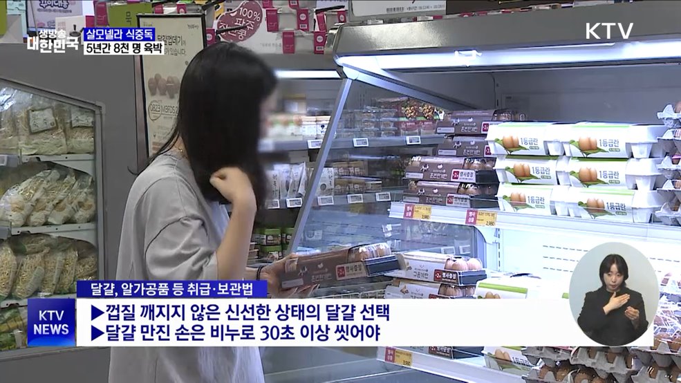 여름철 달걀 관리 아차하면 &#39;살모넬라 식중독&#39;