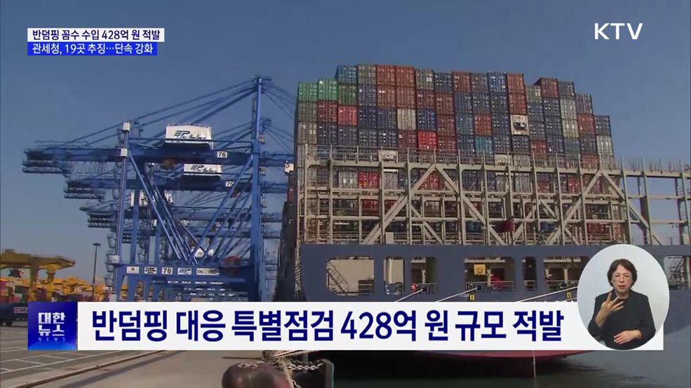 '철강 꼼수 수입' 428억 원 적발···관세청 19개 업체 추징