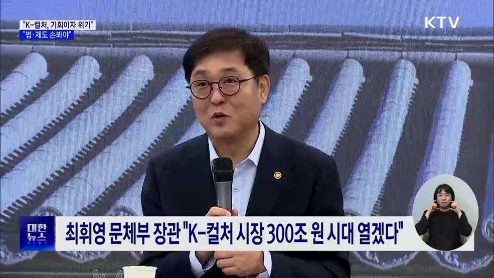 &#34;K-컬처, 기회이자 위기···법·제도 손봐야&#34;