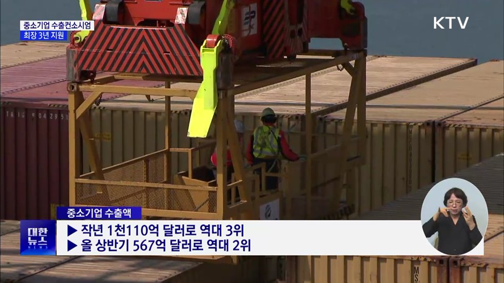&#39;중소기업 수출컨소시엄&#39; 지원 확대···최장 3년 지원
