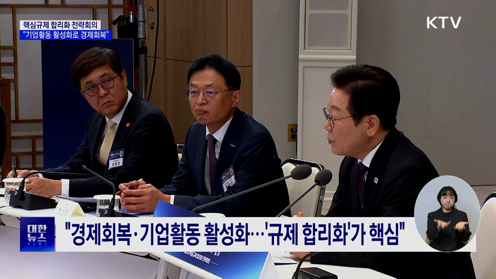 &#34;기업활동 활성화로 경제회복···&#39;규제 합리화&#39;가 핵심&#34;