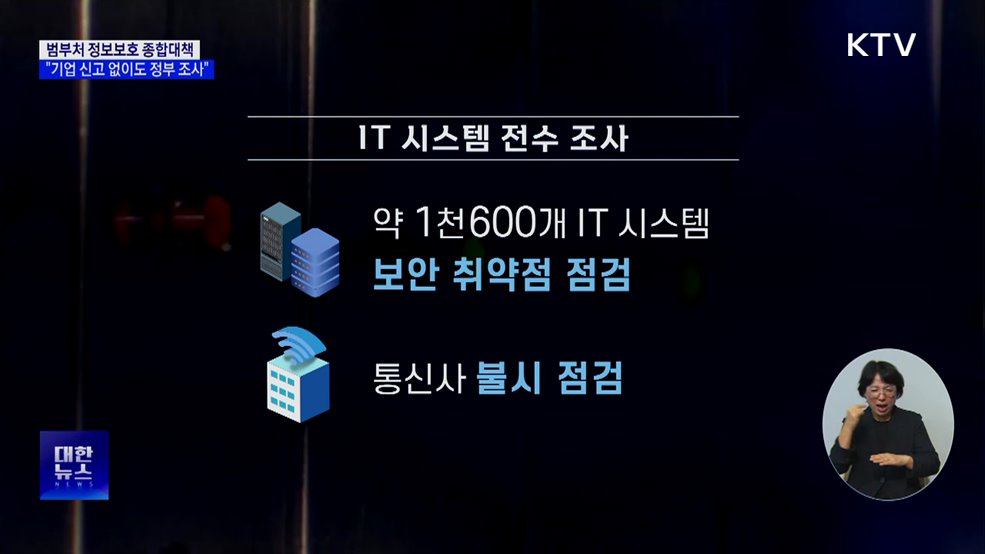 정보보호 종합대책···&#34;통신사 불시 점검·신고 없어도 조사&#34;