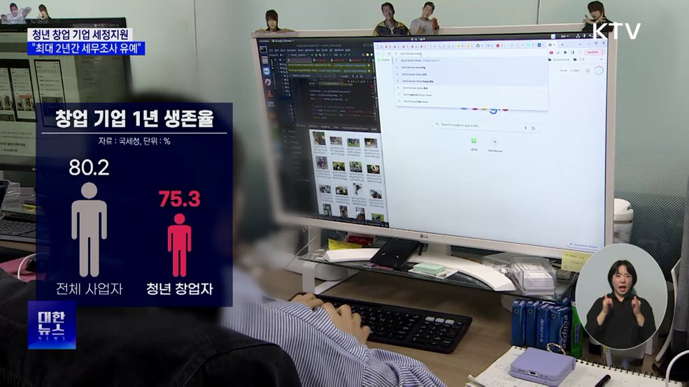 청년 창업 세정지원···"최대 2년간 세무조사 유예"