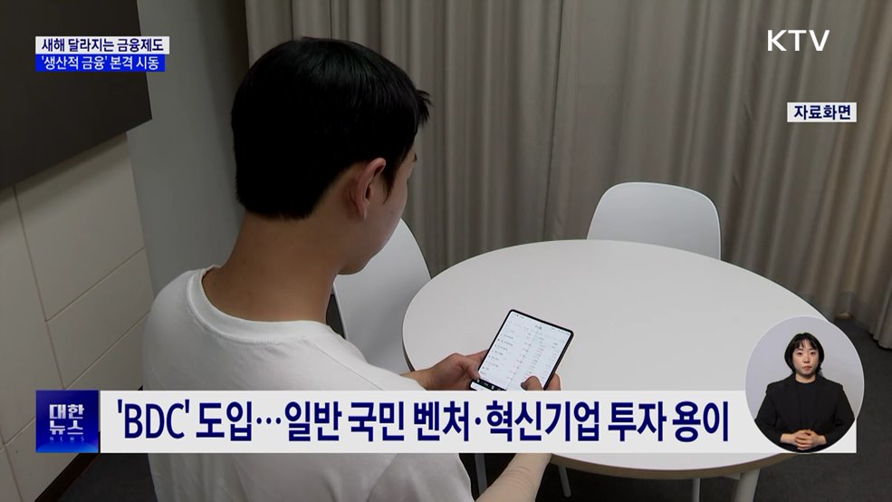 '생산적 금융' 본격 시동···국민성장펀드 투입