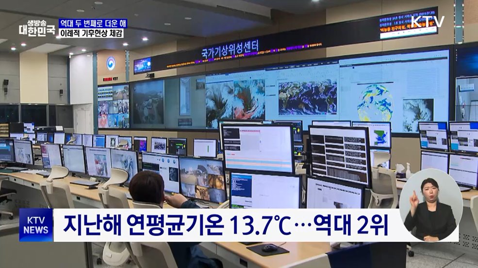 역대 두 번째로 뜨거운 해···이례적 기후현상 빈번