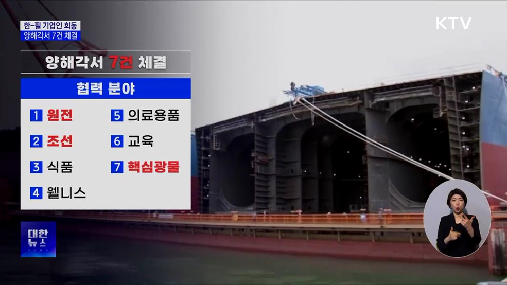 "'제2의 마닐라 갈레온'처럼"···양해각서 7건 체결