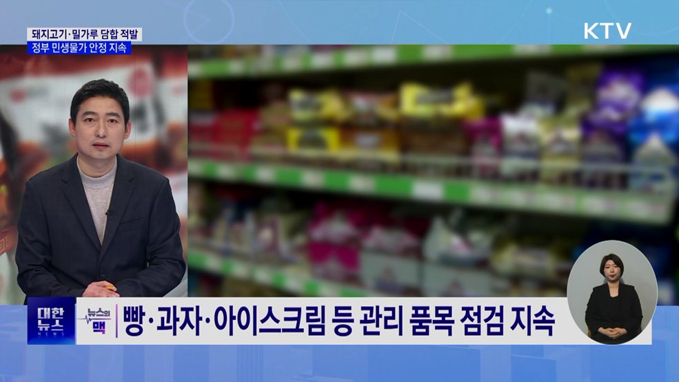 돼지고기·밀가루 담합 적발···정부 민생물가 안정 지속 [뉴스의 맥]