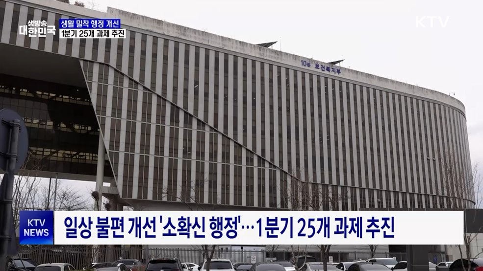 생활 속 작은 불편 줄인다···'소확신 행정' 추진