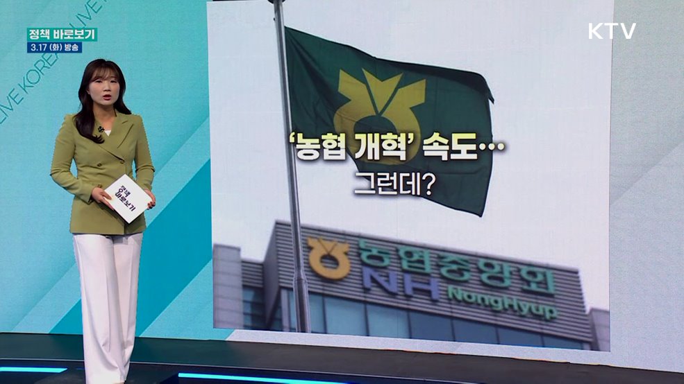 농식품부 "지역조합 준법감시인 도입, 이번 개혁안과 무관"