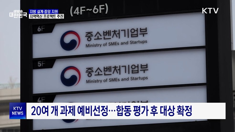 지방이 설계, 중앙이 지원···지방소멸 지역혁신 프로젝트 추진