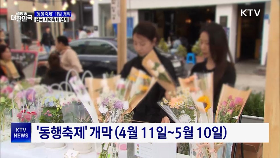 '동행축제' 11일 개막···전국 지역축제 연계