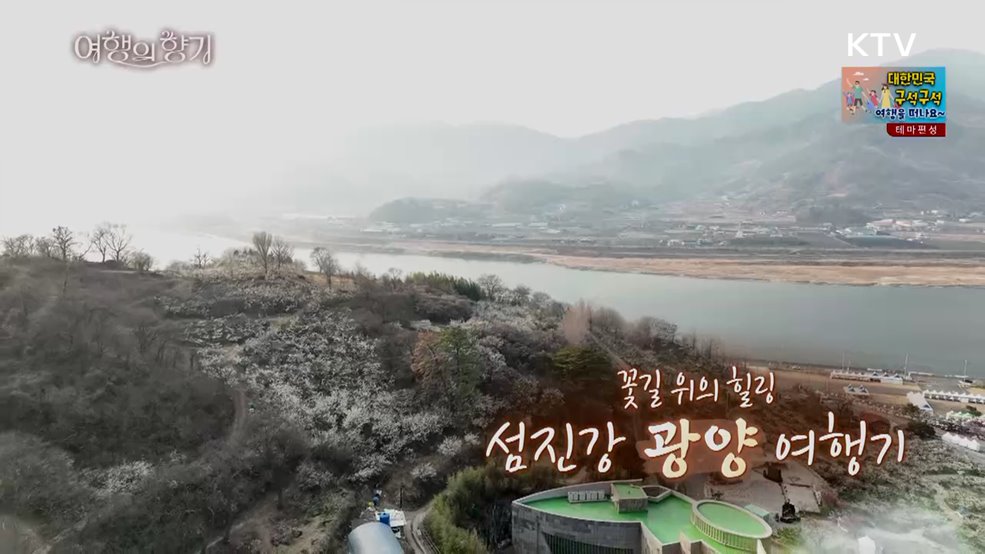 꽃길 위의 힐링, 섬진강 '광양' 여행기