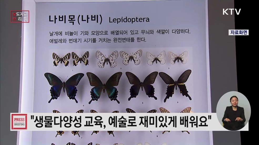 생물다양성 교육 연극·무용·애니로 재밌게 배워요
