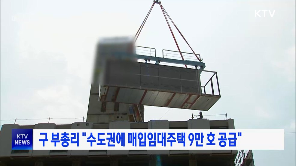 구 부총리 "수도권에 매입임대주택 9만 호 공급"