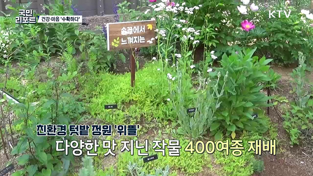 ‘도시 정원’에서 건강·가족의 마음 수확하다