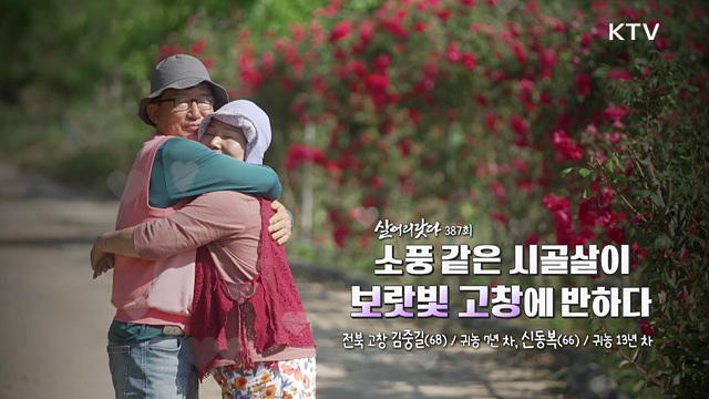 소풍 같은 시골살이 보랏빛 고창에 반하다