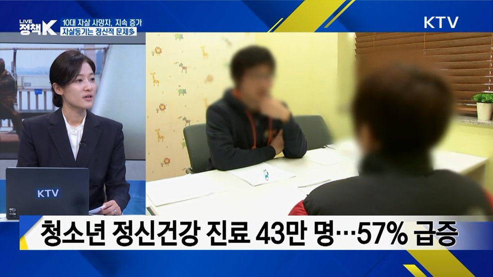 '10대 청소년 자살 예방 범정부 추진 대책' 주요 내용은? [K-정책 사용법]