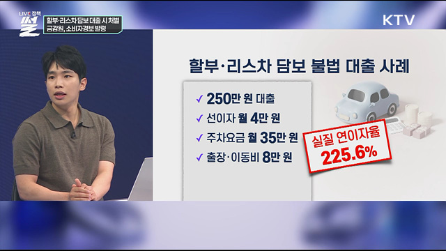 할부·리스차 담보 대출 시 처벌···금감원, 소비자경보 발령