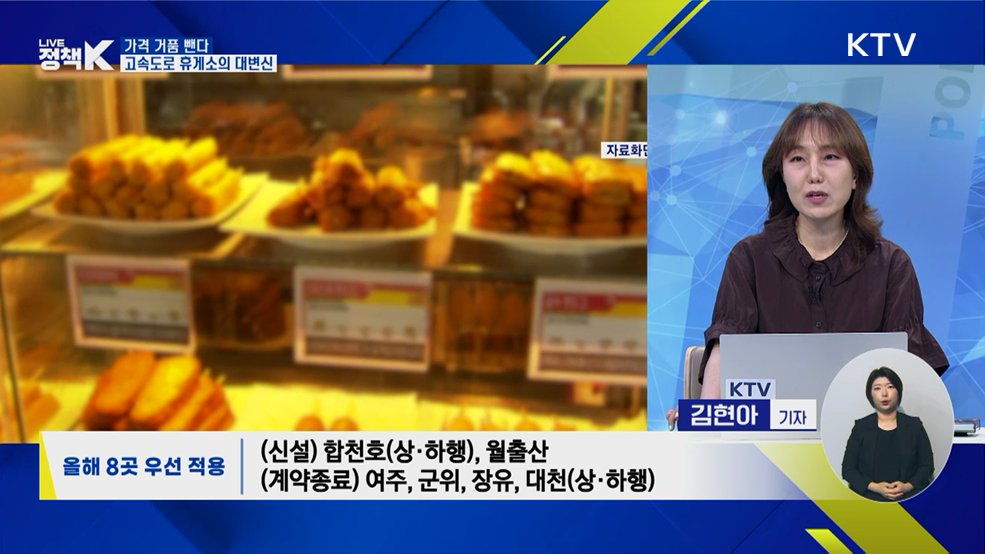 가격 거품 뺀다···고속도로 휴게소의 변신