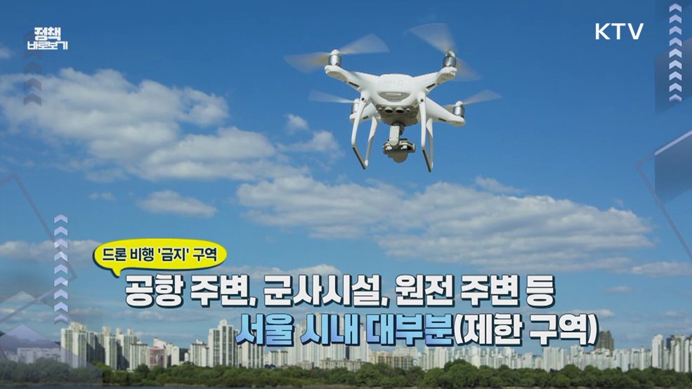 "드론, 그냥 날리면 큰일!"···비행 전 이것만 확인하세요!