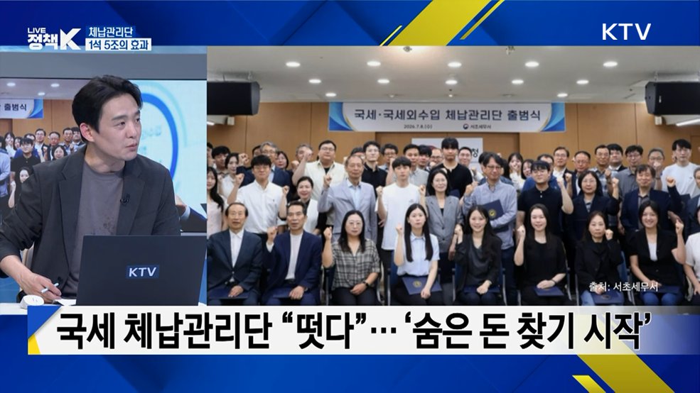 전국 체납관리단 출범···체납액 130조 원 체계적 관리 시작 [K-정책 사용법]