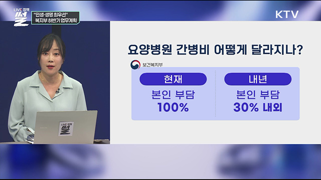 "민생·생명 최우선"···복지부 하반기 업무계획