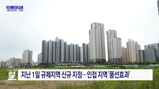 집값 '고공 행진'···실수요자는 '한숨'