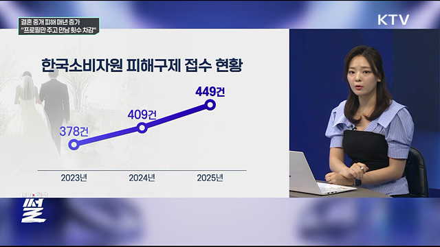 결혼 중개 피해 매년 증가···"프로필만 주고 만남 횟수 차감"