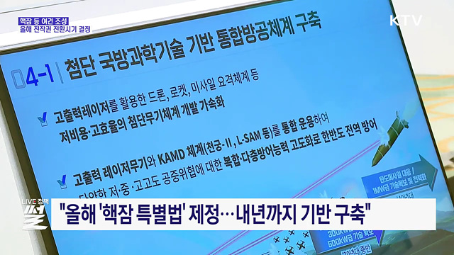 핵잠 등 협의 속도···올해 전작권 전환시기 결정 추진