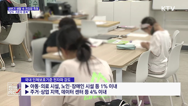 상반기 생활 속 전자파 측정···"모두 기준치 충족"