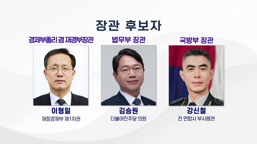 개각 단행·청년 예산 43조 원···주목할 대목은? [정.주.행]