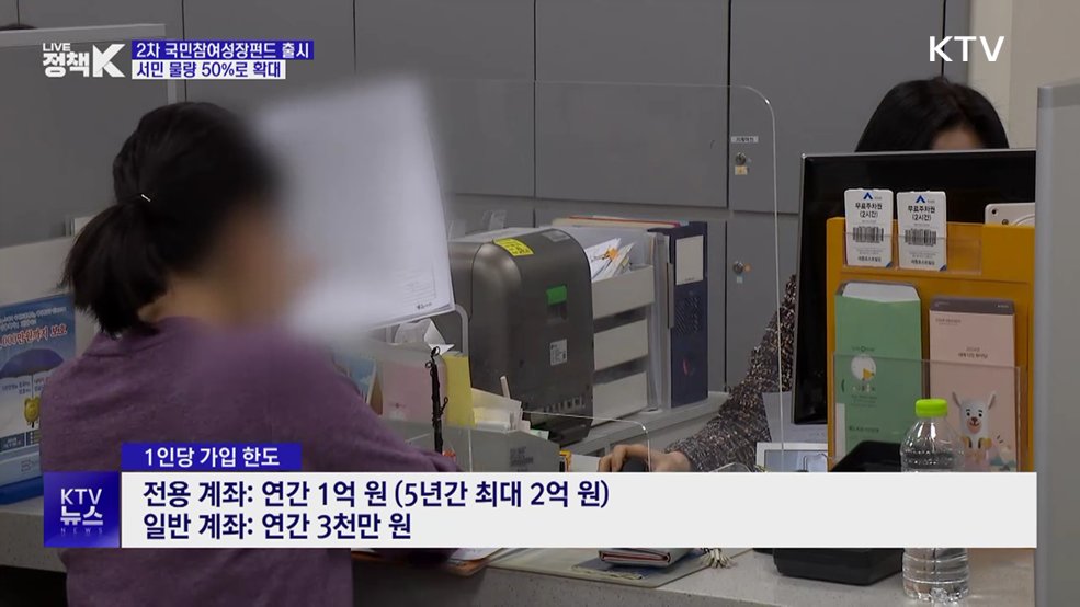 2차 국민참여성장펀드 30일 출시···서민 물량 확대