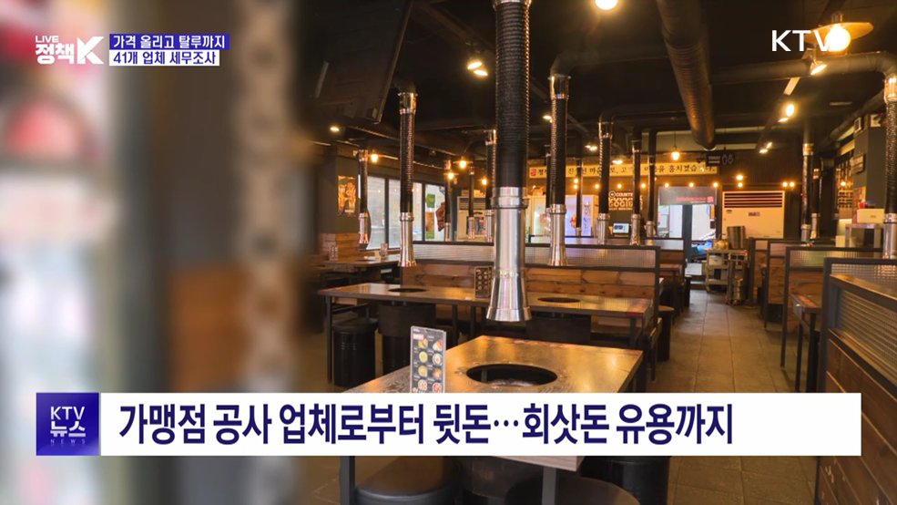 가격 올리고 탈루까지···41개 업체 세무조사