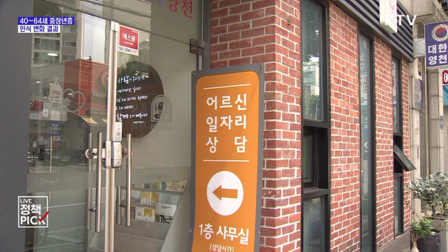 중장년층 23.8% "소득 증가"···절반 이상 "고용불안 느껴"