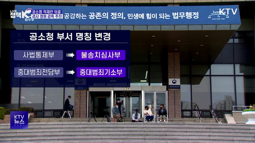 공소청, 검사 인력 80~85%로 출범···수사 인력도 감축
